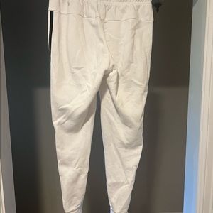 “Adidas” White Sweatpants